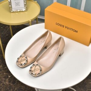 Louis Vuitton Women's MADELEINE PUMP 4.5cm with Nude Leather