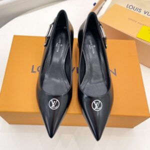 Louis Vuitton Women's Luxury Leather Pumps Sandals with Original Box