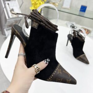 Louis Vuitton Mansion SL. Back Pump 9cm Heel Fashion Sandals