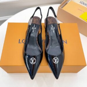 Louis Vuitton Women's Luxury Leather Pumps Sandals with Original Box