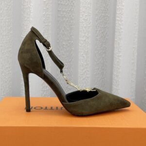 Louis Vuitton Women's Pumps Sandals with 10cm Heel & Original Box