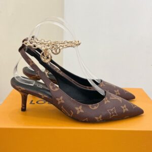 Louis Vuitton Women's Mansion Sl. Back Pump 5.5cm Heel Fashion Sandals