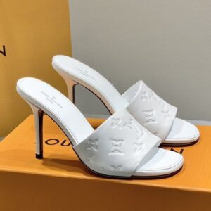 Louis Vuitton Women's Mansion Sl. Back Pump 10cm Heel Luxury Sandals