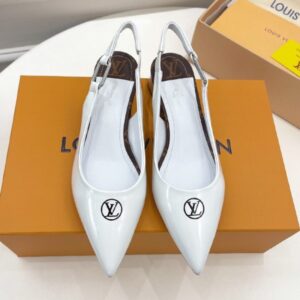 Louis Vuitton Women's Luxury Leather Pumps Sandals with Original Box