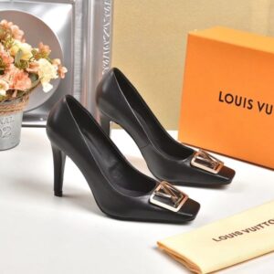 Louis Vuitton Women's MADELEINE Pump 10cm Elegant Leather Heels